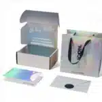 Holographic Apparel Boxes Wholesale