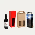 Custom Bottle Window Boxes Wholesale