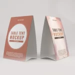 Custom Cardboard Table Tents