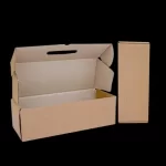 Custom Printed Brown Shoe Boxes