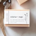 Custom Soap Bar Labels