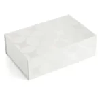 Custom White Linen Boxes