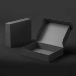 Customized Black Cardboard Boxes