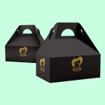 Customized Black Gable Boxes