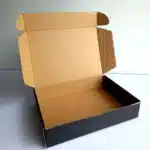 Personalized Black Kraft Boxes