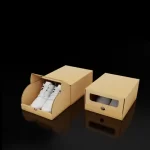 Personalized Brown Shoe Boxes