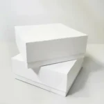 White Two Piece Packaging Boxes