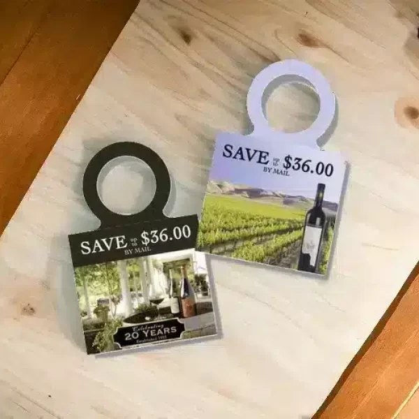 Custom Cardboard Bottle Neckers