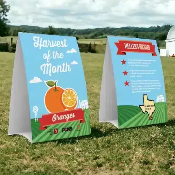 Custom Cardboard Table Tents