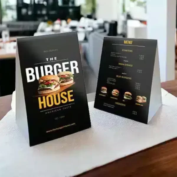 Table Tents Wholesale